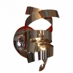 Бра Lussole Briosco LSA-5901-01 Цвет арматуры хром Цвет плафонов хром