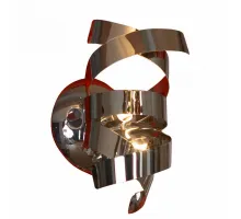 Бра Lussole Briosco LSA-5901-01 Цвет арматуры хром Цвет плафонов хром