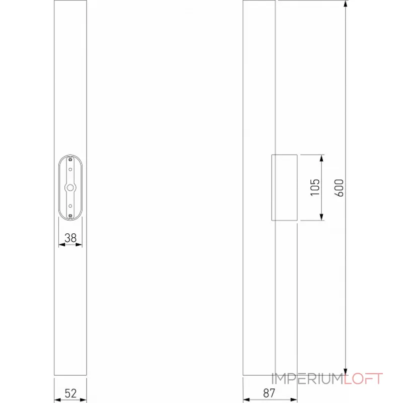 Настенный светильник Elektrostandard Langer a061985
