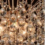 Люстра на штанге MW-Light Жемчуг 9 232016708 Цвет арматуры золото Цвет плафонов прозрачный от ImperiumLoft