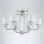 Потолочная люстра Newport 4400 4406/C chrome Цвет арматуры хром Цвет плафонов прозрачный от ImperiumLoft