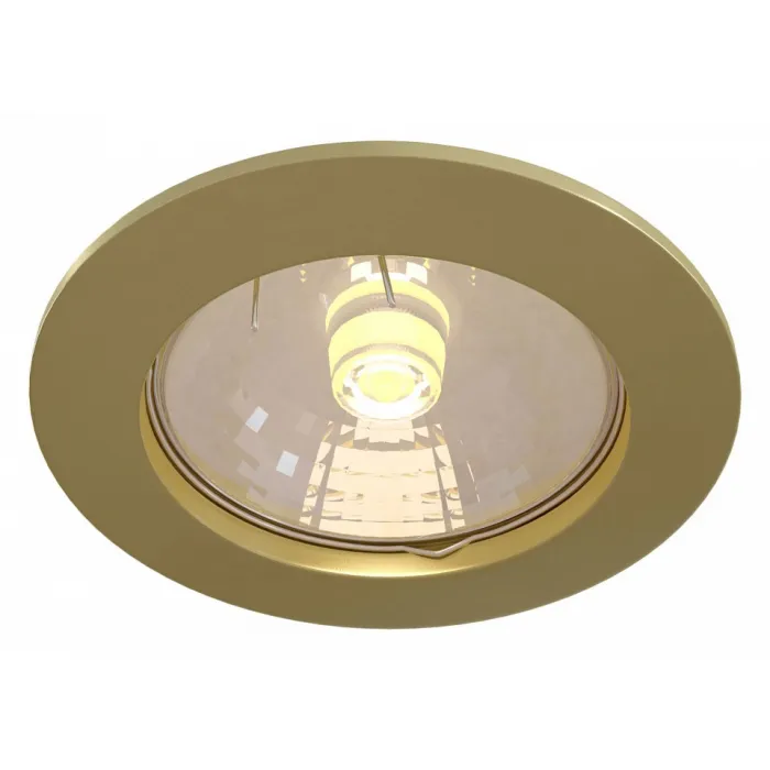Встраиваемый светильник Maytoni Metal DL009-2-01-G Цвет арматуры золото от ImperiumLoft