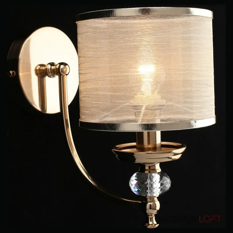 Бра Aployt Agata APL.720.01.01 Цвет арматуры золото Цвет плафонов коричневый