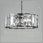 Подвесной светильник DeLight Collection Harlow Crystal 8351-6D от ImperiumLoft