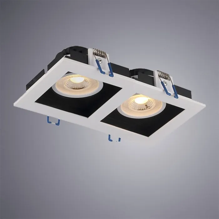 Встраиваемый светильник Arte Lamp Grado A2910PL-2WH Цвет арматуры Черно-белый от ImperiumLoft