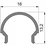Профиль накладной  Deko-Light R-01-10 984515