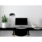Настольная лампа офисная MW-Light Ривз 3 674030701 Цвет арматуры хром Цвет плафонов черный от ImperiumLoft