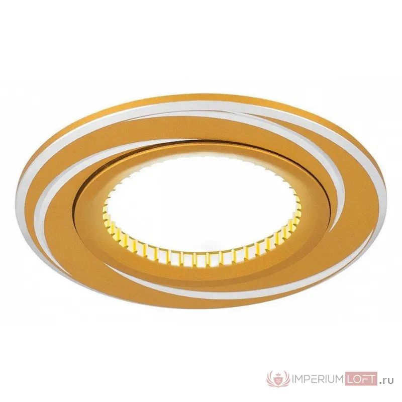 Встраиваемый светильник Gauss Aluminium AL015 Цвет арматуры золото от ImperiumLoft