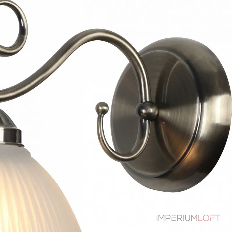 Бра Arte Lamp Costanza A6276AP-1AB Цвет арматуры бронза Цвет плафонов бронза