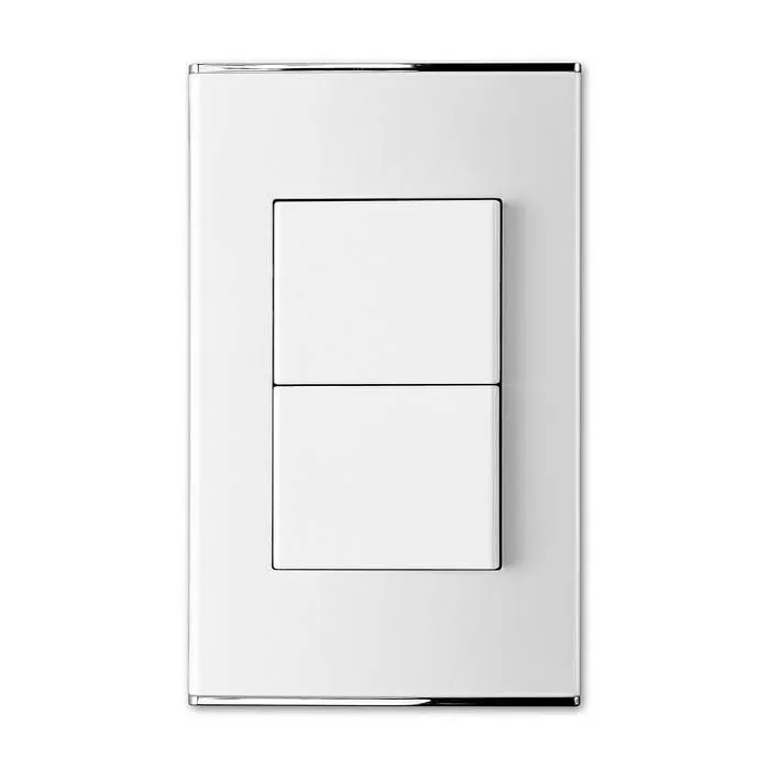 Выключатель двухклавишный Imex Parthenon White WRC 4422 Цвет арматуры белый от ImperiumLoft