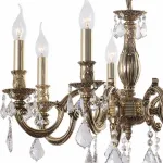 Подвесная люстра Dio D’Arte Mannelli Mannelli E 1.1.7.600 GH Цвет плафонов прозрачный Цвет арматуры золото от ImperiumLoft