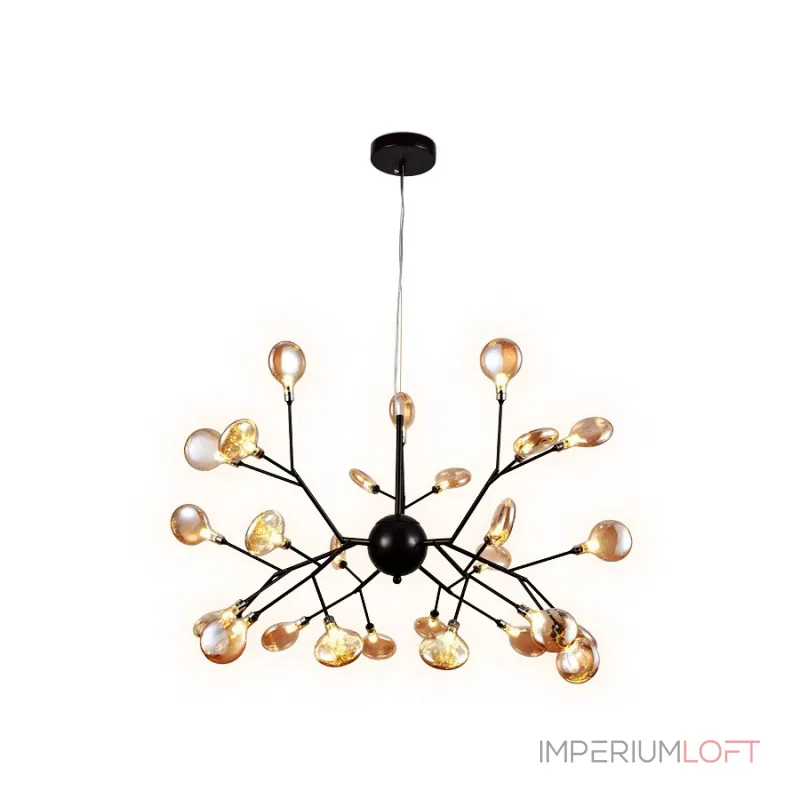 Подвесная люстра Ambrella Traditional 1 TR3013 Цвет плафонов янтарный Цвет арматуры черный Подвесная люстра Ambrella Traditional 1 TR3013 Цвет плафонов янтарный Цвет арматуры черный