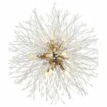 Подвесная люстра Stilfort Salut 2123/03/09P Цвет плафонов прозрачный Цвет арматуры золото
