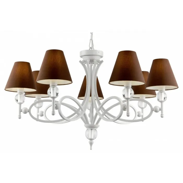 Подвесная люстра Lamp4You Provence 10 M2-07-WM-LMP-O-30 Цвет плафонов коричневый от ImperiumLoft