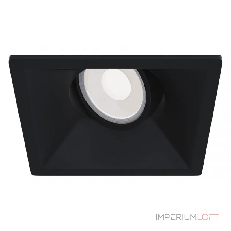 Встраиваемый светильник Maytoni Dot DL029-2-01B Цвет арматуры черный