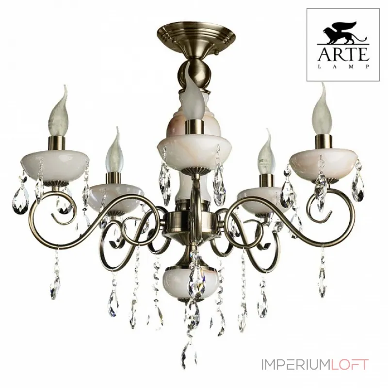 Подвесная люстра Arte Lamp Onyx A9591PL-5AB Подвесная люстра Arte Lamp Onyx A9591PL-5AB