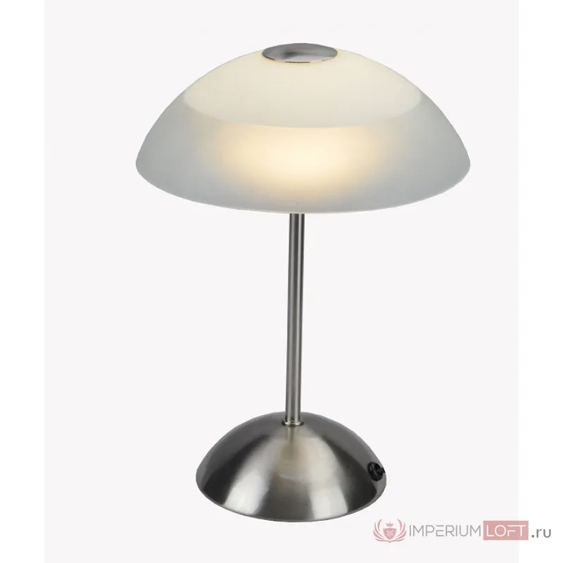 Настольная лампа декоративная Globo Lino 21951 Цвет арматуры никель от ImperiumLoft