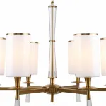 Подвесная люстра Stilfort Leader 1047/05/06P Цвет плафонов кремовый Цвет арматуры золото