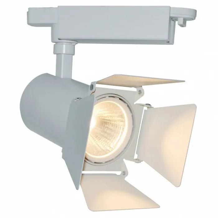 Светильник на штанге Arte Lamp Track Lights A6730PL-1WH Цвет арматуры белый Цвет плафонов белый от ImperiumLoft