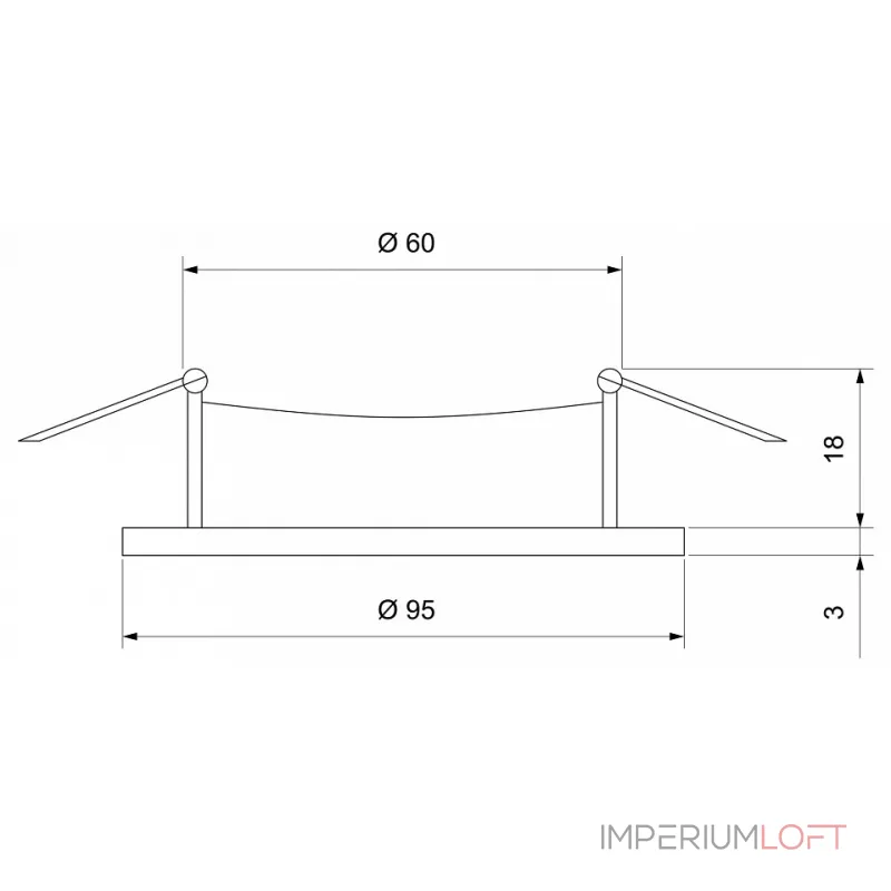 Встраиваемый светильник Elektrostandard Dorma 25001/01 MR16 черный
