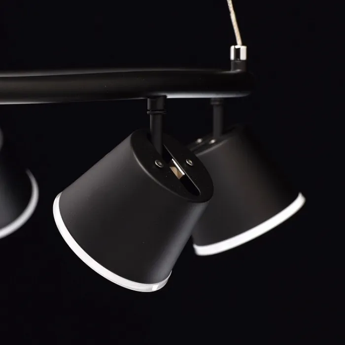 Подвесной светильник MW-Light Гэлэкси 12 632015106 Цвет арматуры черный Цвет плафонов черный от ImperiumLoft