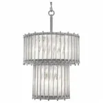 Подвесной светильник DeLight Collection Tiziano KG0907P-6 nickel Цвет арматуры никель Цвет плафонов серый от ImperiumLoft