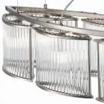 Подвесная люстра ST-Luce Velletri SL1627.103.06 Цвет арматуры серый Цвет плафонов неокрашенный