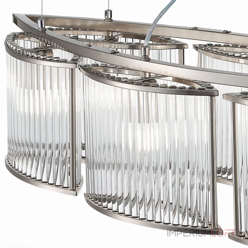 Подвесная люстра ST-Luce Velletri SL1627.103.06 Цвет арматуры серый Цвет плафонов неокрашенный Подвесная люстра ST-Luce Velletri SL1627.103.06 Цвет арматуры серый Цвет плафонов неокрашенный