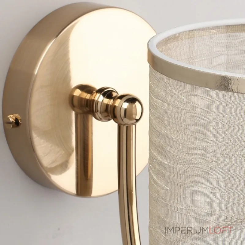 Бра Aployt Agata APL.720.01.01 Цвет арматуры золото Цвет плафонов коричневый