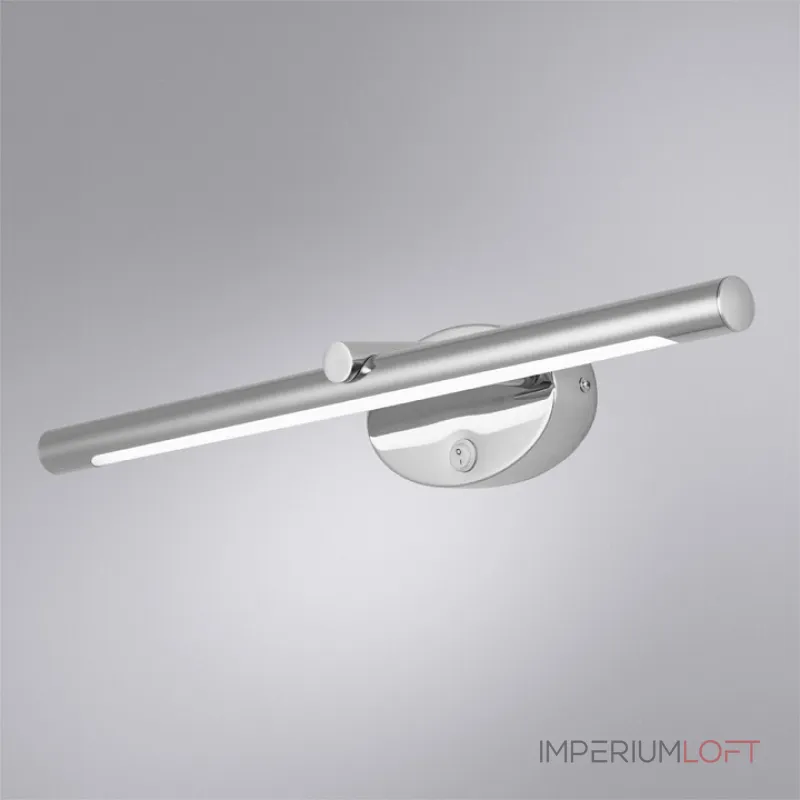Подсветка для зеркала Arte Lamp Ronnie A8025AP-1CC Цвет арматуры Серый Цвет плафонов Светлый
