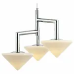 Подвесная люстра Stilfort Pilze 2115/09/03P Цвет плафонов белый Цвет арматуры хром