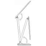 Настольная лампа офисная Elektrostandard Alcor Alcor черный (TL90200) от ImperiumLoft