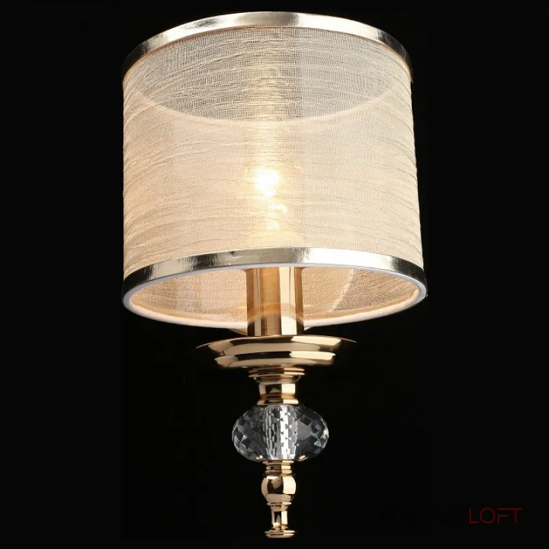 Бра Aployt Agata APL.720.01.01 Цвет арматуры золото Цвет плафонов коричневый