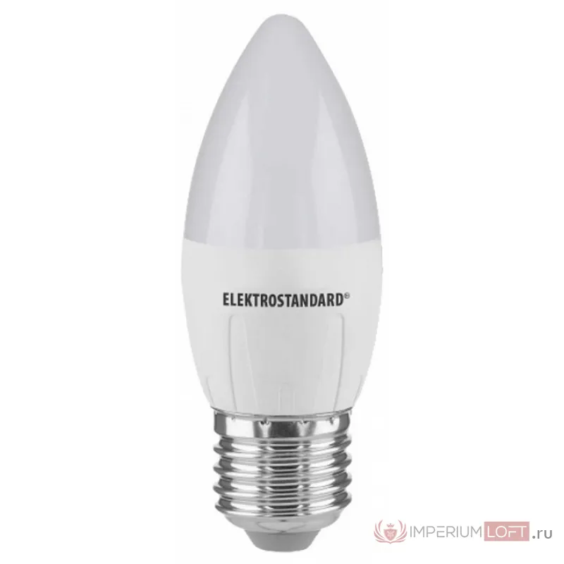 Лампа светодиодная Elektrostandard Свеча E27 6Вт 3300K BLE2760 от ImperiumLoft