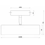Светильник на штанге F-promo Atma 3060-2P от ImperiumLoft