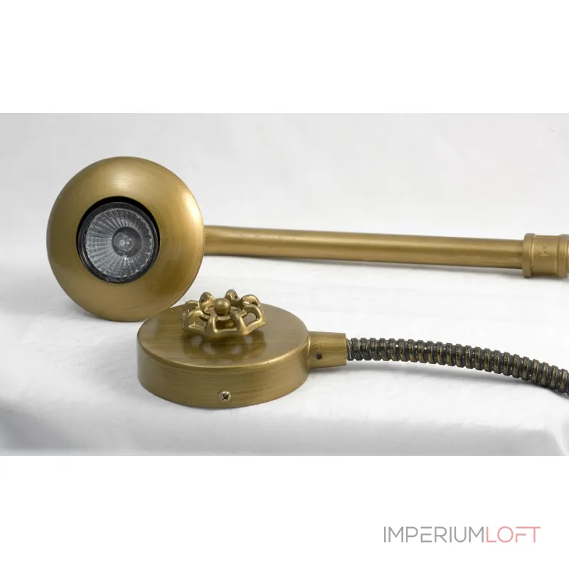 Бра Lussole Merrick LSP-9151 Цвет арматуры бронза Цвет плафонов бронза