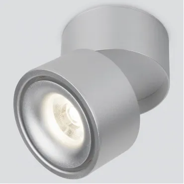 Накладной светильник Elektrostandard DLR031 15W 4200K a051772 Цвет арматуры серебро Цвет плафонов серебро