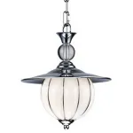 Подвесной светильник Arte Lamp Venice A2114SP-1WH Цвет арматуры хром Цвет плафонов белый от ImperiumLoft