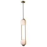 Подвесной светильник Loft it Glob 3 LOFT2601-A Цвет плафонов белый Цвет арматуры медь от ImperiumLoft