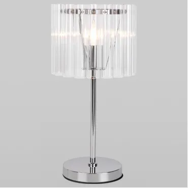Настольная лампа декоративная Bogate's Flamel 01117/1 хром от ImperiumLoft
