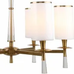 Подвесная люстра Stilfort Leader 1047/05/06P Цвет плафонов кремовый Цвет арматуры золото