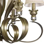 Подвесная люстра Lightstar Antique 783061 Цвет арматуры бронза Цвет плафонов кремовый от ImperiumLoft