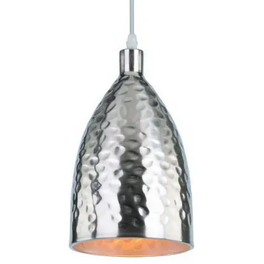 Подвесной светильник Arte Lamp Lucido A4083SP-1SS Цвет арматуры серебро Цвет плафонов серебро