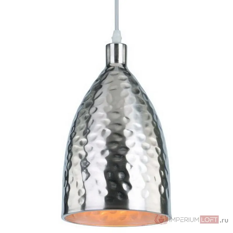 Подвесной светильник Arte Lamp Lucido A4083SP-1SS Цвет арматуры серебро Цвет плафонов серебро от ImperiumLoft