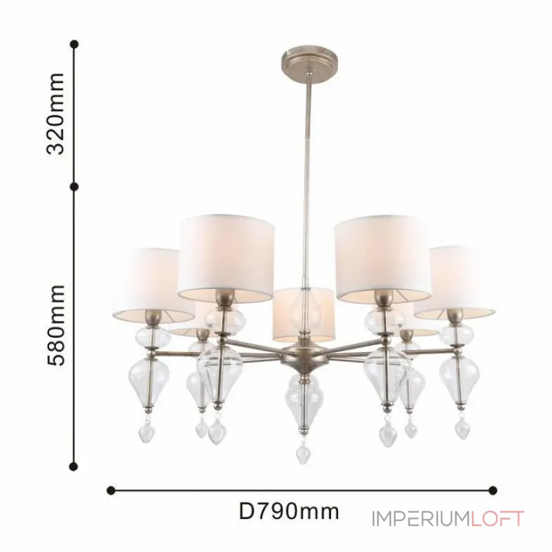 Люстра на штанге Favourite Ironia 2554-7P Люстра на штанге Favourite Ironia 2554-7P