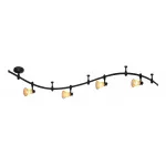 Комплект трековый Citilux 560 CL560145 Цвет арматуры коричневый Цвет плафонов золото от ImperiumLoft