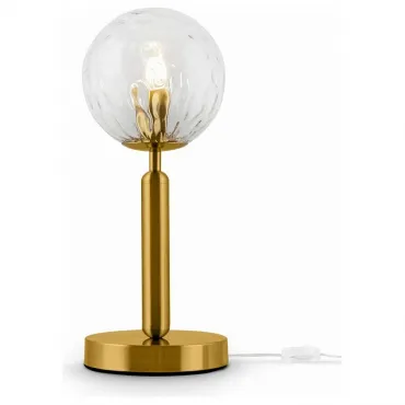 Настольная лампа декоративная Freya Zelda FR5122TL-01BS Цвет плафонов прозрачный Цвет арматуры латунь