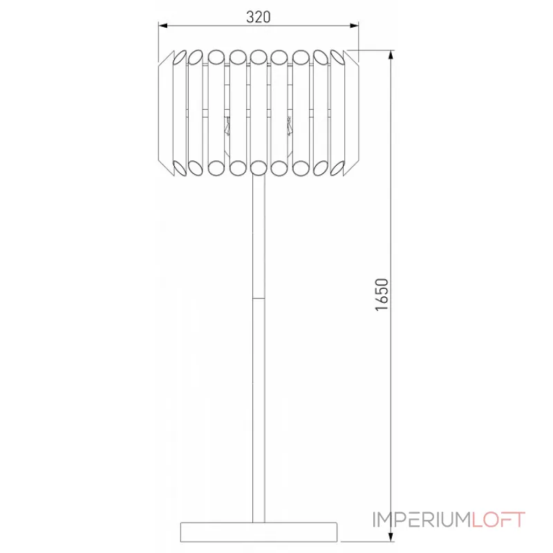 Торшер Bogate's Castellie 01107/4 от ImperiumLoft