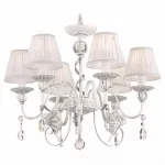 Подвесная люстра Maytoni Elina ARM222-06-N Цвет арматуры золото Цвет плафонов белый от ImperiumLoft