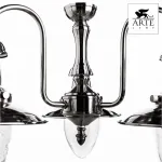 Подвесная люстра Arte Lamp Fisherman A5518LM-3SS Цвет арматуры серебро Цвет плафонов прозрачный от ImperiumLoft